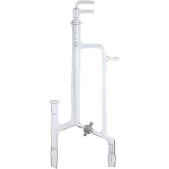 点击查看大图 柴田科学带下流控制旋塞的 SPC 头部回流冷却器038260-3519